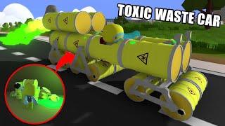 WE FOUND A SECRET TOXIC WASTE CAR in WOBBLY LIFE