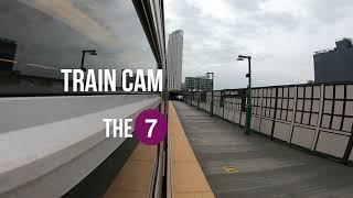 Train Cam: Rotating Camera from Court Square to 34th St Hudson Yards