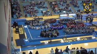 Gustavus hosts 2018 WIAC/NCGA Gymnastics West Regional (Multi-Cam)