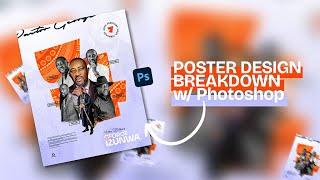 BIRTHDAY POSTER DESIGN BREAKDOWN WITH PHOTOSHOP Part 3 | IB DOUGLAS