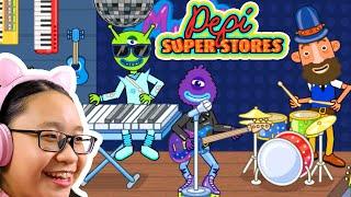 Pepi Super Stores: Fun & Games - I'm starting a BAND!!! - Let's Play Pepi Super Stores!!!