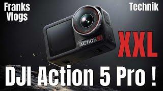 DJI Action 5 Pro Out of Box XXL Vergleich zum DJI Action 4 Deutsch @DJI