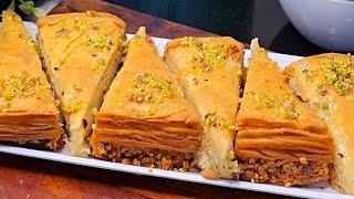 Dry fruit baklava easy | famous middle eastern dessert | baklava diwali sweet | dessert recipes