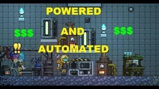 Getting rich in Starbound with Automated Farming - Frackin' Universe