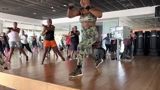 Cardio ️ kick box aerobics workout ️‍️ with Lucy