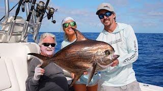 Took my Dad Fishing! Monchong and Swordfish Catch/Clean/Cook (Jamaican Mike Style)