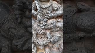 Narasimha sculpture on the wall of Nuggehalli Sri Lakshmi Narasimha Temple