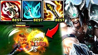 TRYNDAMERE TOP 100% BEATS ALL TOPLANERS TOO EASY!  S14 Tryndamere TOP Gameplay Guide