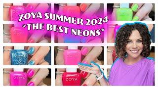 New Zoya Beachy Brights 2 Summer 2024 Collection | Review with lots of comparisons!