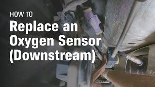 How to Replace an Oxygen Sensor (Downstream)