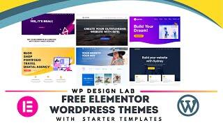 Free Elementor WordPress Themes With Starter Templates