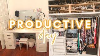 productive day in my life 2019 + clean with ME!!! kimberley wilcox