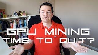 GPU Mining - Don't Quit, What To Do When Things Get Tough