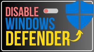 How to Disable Microsoft Defender in Windows 11/10 [Permanently]