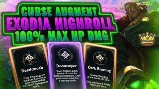 Stacking Curse Augments: Infinite Free Stats - Crazy Highroll Game | League Arena Gameplay