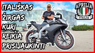 APRILIA RS4 2015m./ motociklo apžvalga #10 / Itališko dizaino pavyzdys