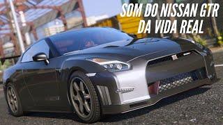 GTA V: COMO INSTALAR O SOM DO NISSAN GT-R DA VIDA REAL! Nissan GT-R R35 Sound Mod