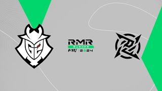 G2 vs NiP - PWE CS2 EU RMR B 2024