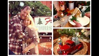 *Cozy Christmas Vlog - Home Tour - DIY Decor - Hot Cocoa Station - VIVOHOME Art Easel -ONFORU Light*