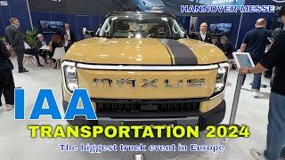 Maxus e Terron 9 (2025) World Premiere - IAA Transportation 2024 Hannover