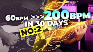 30 Days Guitar Picking Speed Burst Program Exercise 2