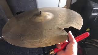 Zildjian 18” A Crash - Repaired