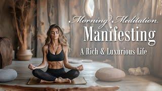 Morning Meditation for Manifesting a Rich & Luxurious Life!