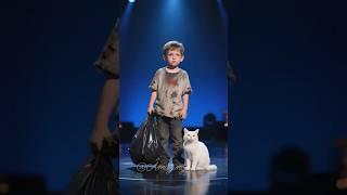 The Poor Little Boy Shocked AGT Judges. #americagottalent #magic #agt #agtmagicians #trendingshorts