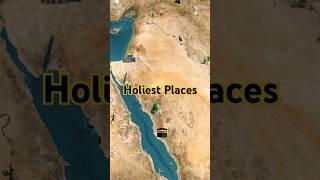 The Three Holiest Sites in Islam Aligned on a Scared Line