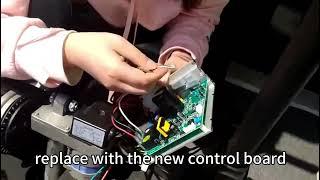 How to replace the electric control board for JK1205 & JK88