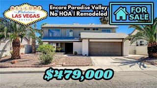 Affordable 2 Story House for Sale in Las Vegas | Under 500k | Near Las Vegas Strip | No HOA