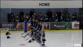 PJHL - Mitchell Hawks vs Fergus Whalers