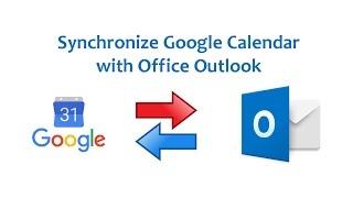 How to Synchronize Google Calendar with Outlook 365 2016, 2013, 2010 and 2007