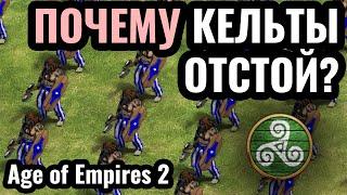 Почему Кельты НЕ ИГРАЮТ в Age of Empires 2? Крутой матч с самой редкой цивилизацией