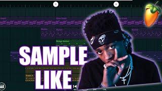 How To Sample Like Metro Boomin | How To Use Slicer In FL Studio Mobile | Sampling will never die 