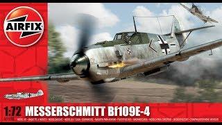 Airfix Messerschmitt BF 109E 4 New Tool 1 72nd Scale In Box Review