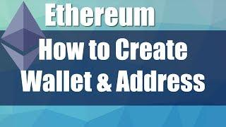 How To Create Ethereum Wallet Address and Send / Receive ETH