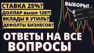 Кризис, девальвация, крах рынка. А еще ВЫБОРЫ! Как спасти деньги?