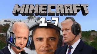 Presidents Play Minecraft 1-7