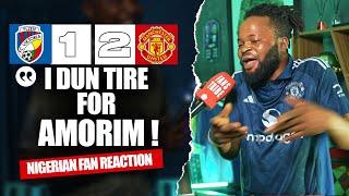 VIKTORIA PLZEN 1-2 MANCHESTER UNITED ( Festus - NIGERIAN FAN REACTION) EUROPA LEAGUE - 2024-2025