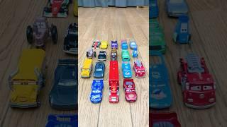 17 Disney Pixar Cars Toy Cars Lining Up! Do You Want to Watch the Cars 4 Movie?