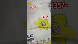 Pure organza designer brush paint suit..... #fancy ORDER NO.95558-65558..95558-40005