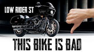 Why the 2022 Low Rider ST Misses the Mark #lowriderst #harleydavidson #motorcycles