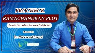 Ramachandran Plot | PROCHECK | Protein Secondary Structure Validation | Lec 22 | Dr. Muhammad Naveed