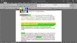 How To Highlight Text In Word Document