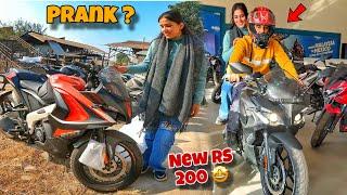 New Bike Prank On Shweta  | Booking Karwa Di New Rs 200 ki  ?