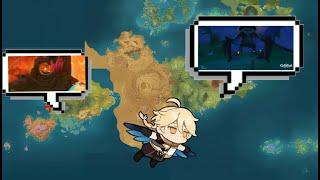 GENSHIN GEO GUESSER (PART ONE) Ft. Crimson, Es and Cricle!