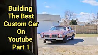 Building The BEST Custom Car on YouTube. Part 1: Tear Down