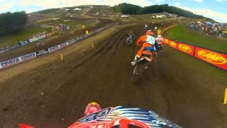 GoPro HD: Christian Craig Moto 2 Lap 2012 Lucas Oil Pro Motocross Championship Unadilla