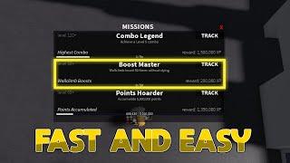 how to complete boost master mission | roblox parkour